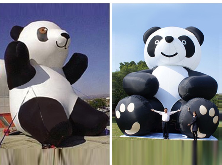 仙居熊猫卡通气模